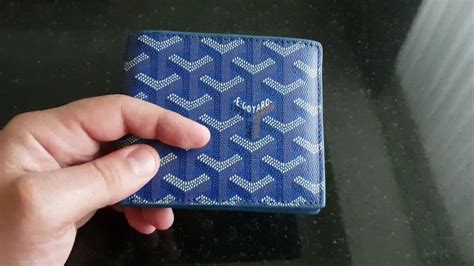 replica goyard wallet usa|how to identify a goyard wallet.